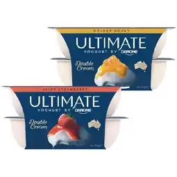 Woolworths Danone Ultimate Yoghurt 4 x 115g – From the Fridge offer
