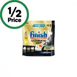 Woolworths Finish Ultimate Plus Dishwasher Tablets Pk 82 offer