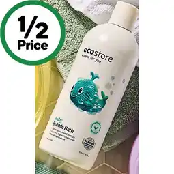 Woolworths EcoStore Baby Bubble Bath 535ml offer