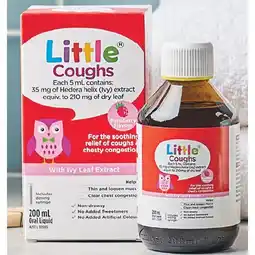Woolworths Little Coughs Cough Syrup 200ml offer