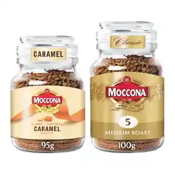 Woolworths Moccona Classic or Flavoured Freeze Dried Coffee 95-100g offer