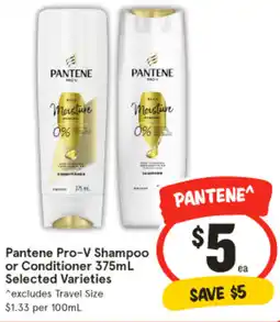 IGA Pantene Pro-V Shampoo or Conditioner Selected Varieties offer