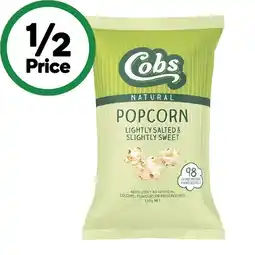 Woolworths Cobs Popcorn 80-120g offer