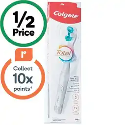 Woolworths Colgate Total Battery Powered Toothbrush Pk 1 offer