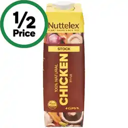 Woolworths Nuttelex Stock 1 Litre offer