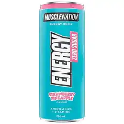 Woolworths Muscle Nation Energy Drink 250ml offer