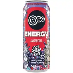 Woolworths BSc Energy Drink 500ml offer