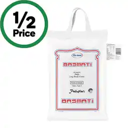 Woolworths Riviana Basmati Long Grain Rice 5 kg offer
