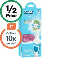 Woolworths Oral-B Vitality Floss Action Clean Electric Toothbrush Pk 1 offer