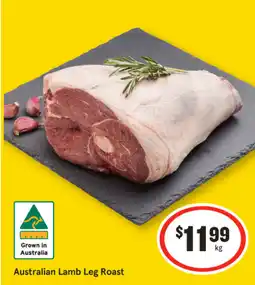 IGA Australian Lamb Leg Roast offer