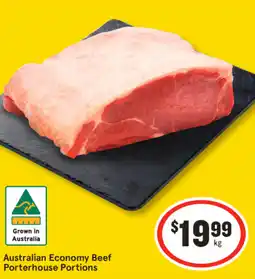 IGA Australian Economy Beef Porterhouse Portions offer