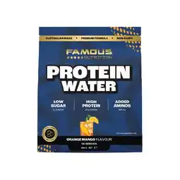 Woolworths Famous Nutrition Protein Water 300g offer