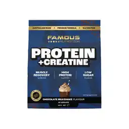 Woolworths Famous Nutrition Protein + Creatine 400g offer