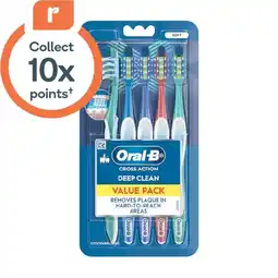 Woolworths Oral-B Cross Action Toothbrush Pk 5 offer