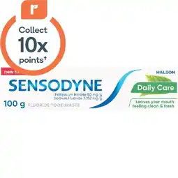 Woolworths Sensodyne Daily Care Fluoride Toothpaste 100g offer