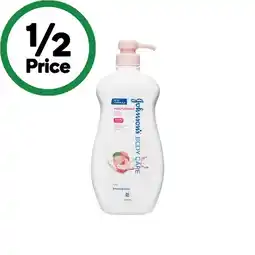 Woolworths Johnsonβs Body Wash 1 Litre offer