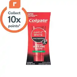 Woolworths Colgate Optic White Pro Series Toothpaste 80g offer