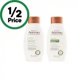 Woolworths Aveeno Shampoo or Conditioner 354ml offer