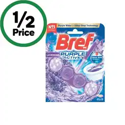 Woolworths Bref Active Toilet Rim Block 50g offer