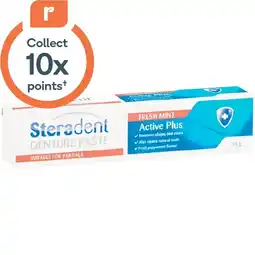 Woolworths Steradent Active Plus Denture Cleaning Paste 115g offer