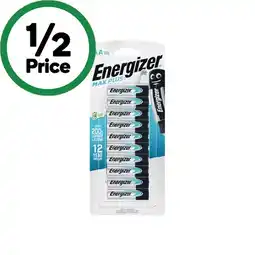 Woolworths Energizer Max Plus Batteries AA or AAA Pk 16 offer