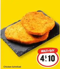 IGA Chicken Schnitzel offer