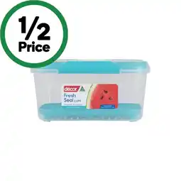 Woolworths Decor Fresh Seal Clips Oblong 3 Litre offer