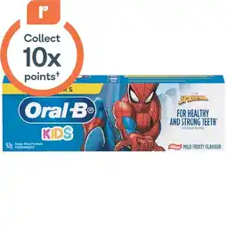 Woolworths Oral-B Kids Clean 3-6 Years Toothpaste 92g offer