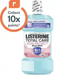 Woolworths Listerine Total Care Gum Protect Mouthwash 500ml offer