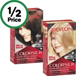 Woolworths Revlon Colorsilk Permanent Hair Colour offer