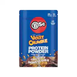 Woolworths BSc Violet Crumble Protein Powder 400g offer