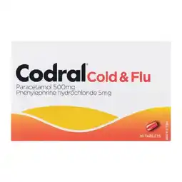 Woolworths Codral Cold & Flu Tablets Pk 10 offer
