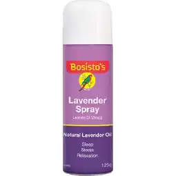 Woolworths Bosisto's Lavender Spray 125g offer