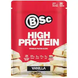 Woolworths BSc High Protein Powder 800g offer