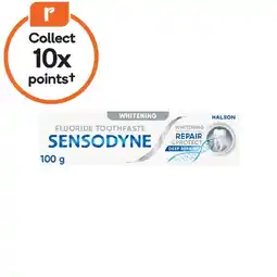 Woolworths Sensodyne Repair & Protect Whitening Toothpaste for Sensitive Teeth 100g offer