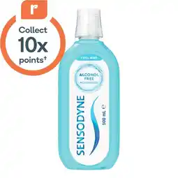 Woolworths Sensodyne Cool Mint Gentle Mouthwash for Sensitive Mouths 500ml offer