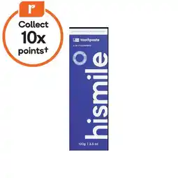 Woolworths Hismile V34 Colour Corrector Toothpaste 100g offer