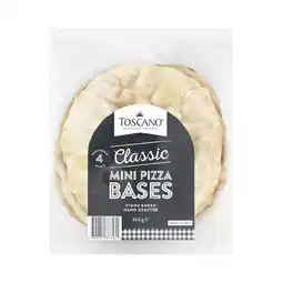 Woolworths Toscano Classic Mini Pizza Bases 360g offer