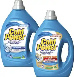 Coles Cold Power Laundry Liquid 2 Litre offer