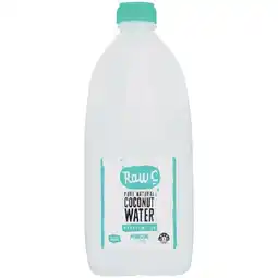Woolworths Raw C Coconut Water 2 Litre offer