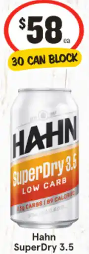IGA Hahn SuperDry 3.5 offer