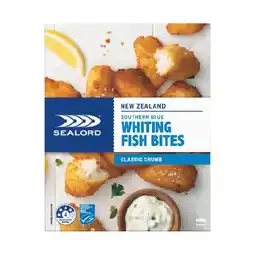 Woolworths Sealord Whiting or Hoki Fish Bites 400g – From the Freezer offer