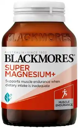Coles Blackmores Super Magnesium+ Tablets 100 Pack^ offer