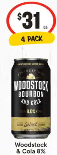 IGA Woodstock & Cola 8% offer