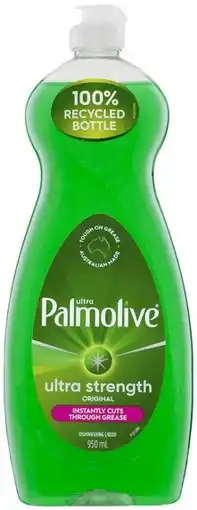 Coles Palmolive Ultra Dishwashing Liquid 950mL offer