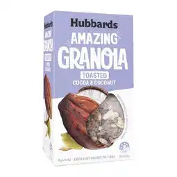 Woolworths Hubbards Muesli, Clusters or Granola 450g offer