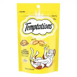 Woolworths Temptations Cat Treats 85g offer