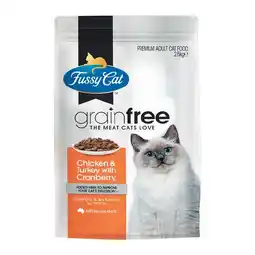 Woolworths Fussy Cat Grain Free Dry Cat Food 2.5 kg offer