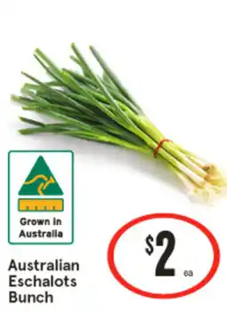 IGA Australian Eschalots Bunch offer