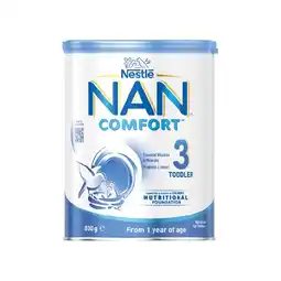 Woolworths Nestle NAN Comfort Stage 3 Baby Formula 800g offer